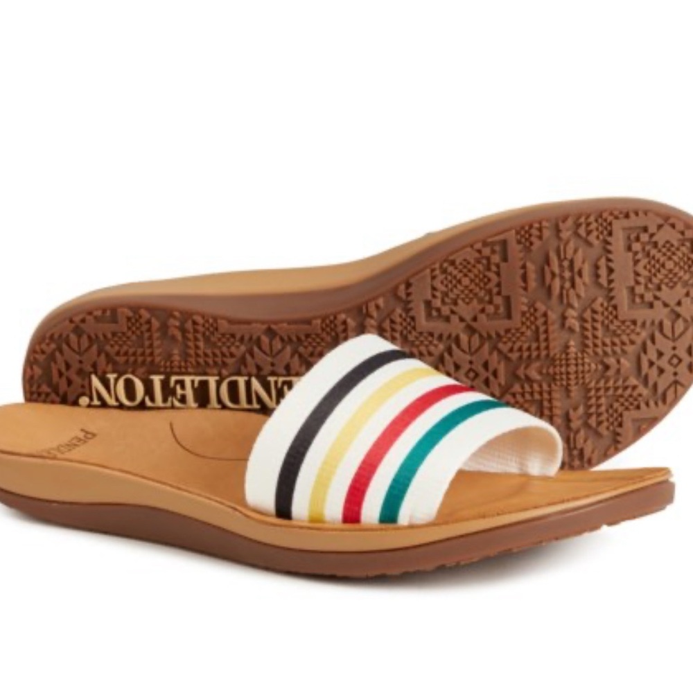 NEW Pendleton Women's Glacier National Park Slide Sandals